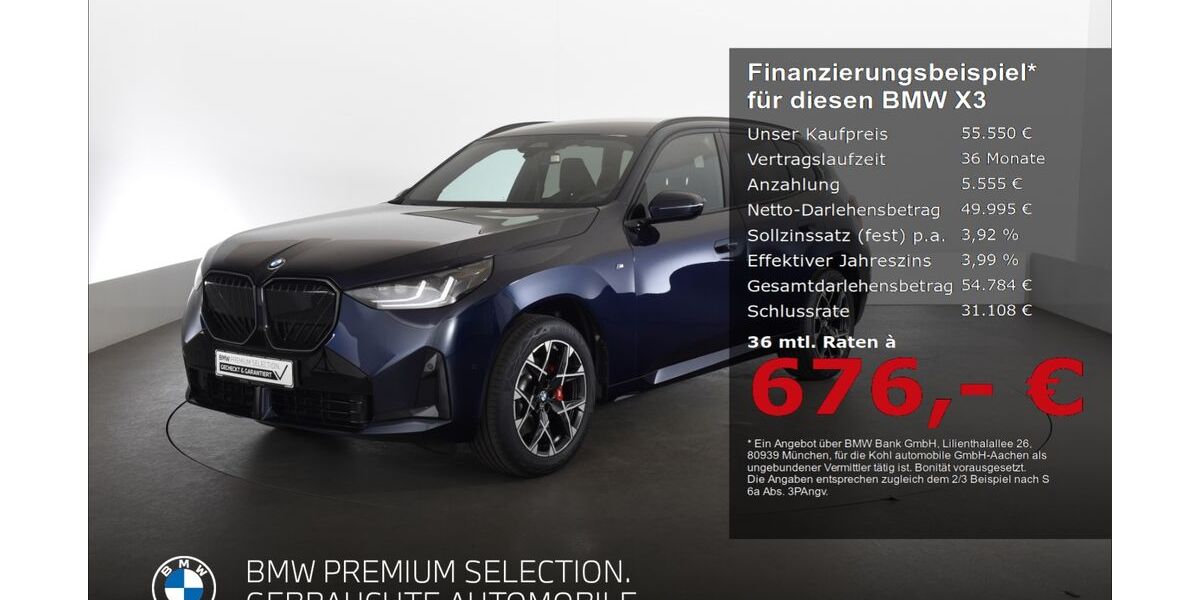 BMW X3 14.160 km 55.550 &euro; Aachen 52078