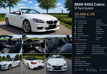 BMW 640 49.000 km 29.499 &euro; Geilenkirchen 52511