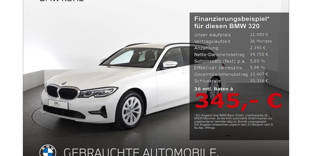 BMW 320 97.035 km 21.950 &euro; Aachen 52078