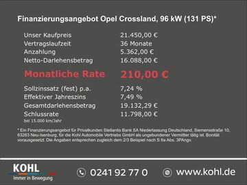 Gebrauchte Opel Crossland